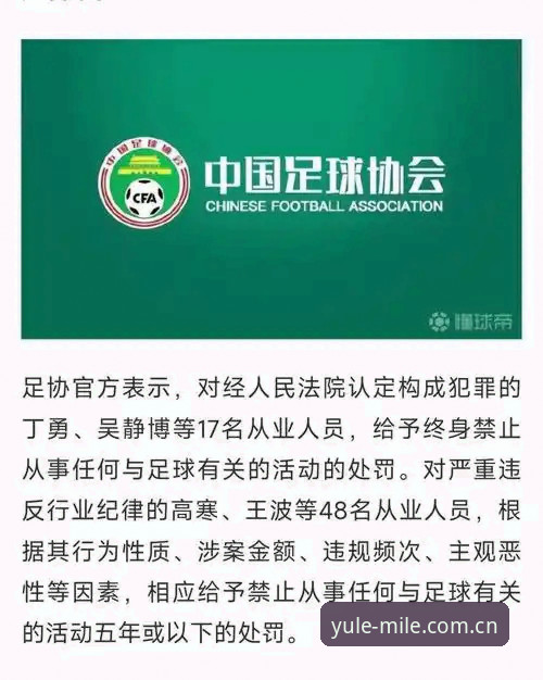 足球行业反腐处罚解读指南：从米乐m6平台视角透视中国足协第三批禁足名单